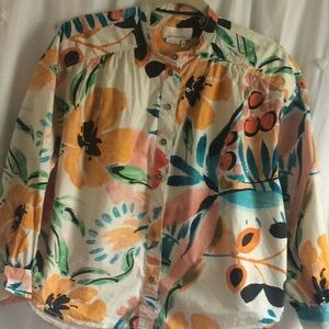 Anthropologie vintage Buttons down Shirt Size XS